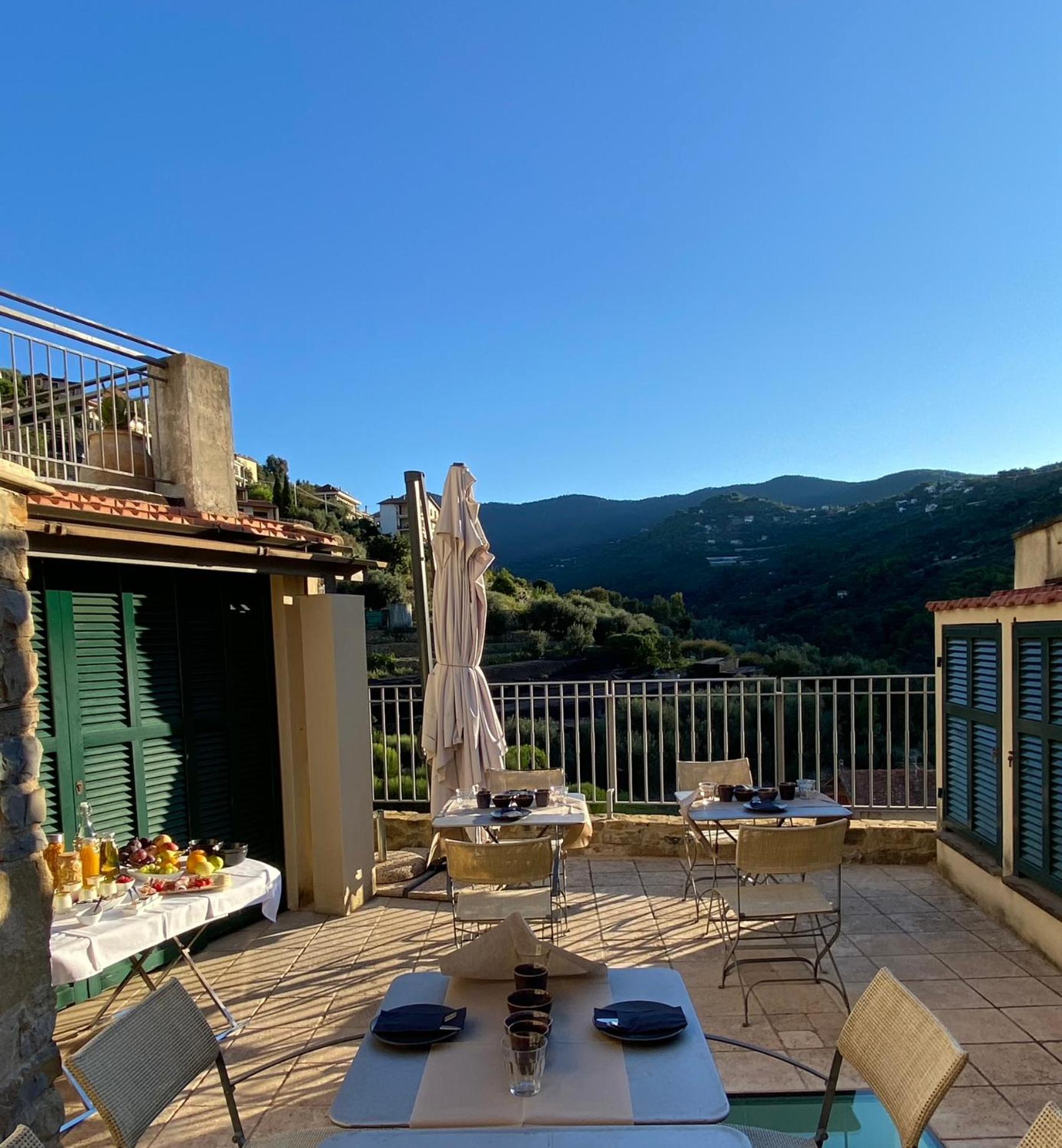 Bed and Breakfast A Ca Du Barba Ge Vallebona Exterior foto